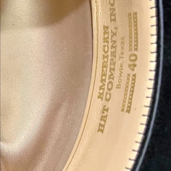 American Hat Co. Hat. 40 x crown open felt. 6 5/8 size main image 5